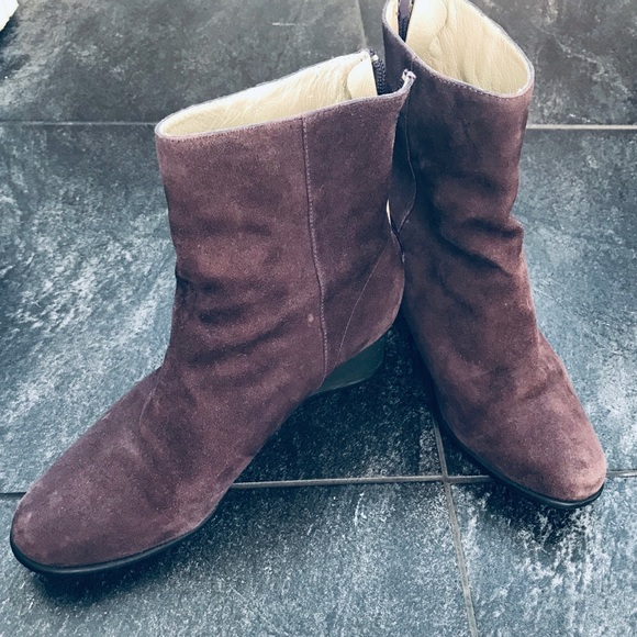 Andre Assous Shoes - Andre Assous PurpleAnkle Boot